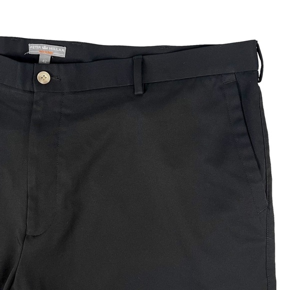 Peter Millar Shorts Mens 42 Salem Flat Front Wicking Performance Golf Active - Picture 2 of 7